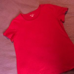 Ladies so soft red blouse!